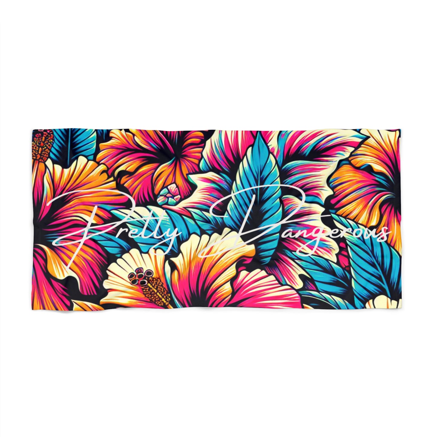 Pretty Dangerous: Tropical Beach Towel