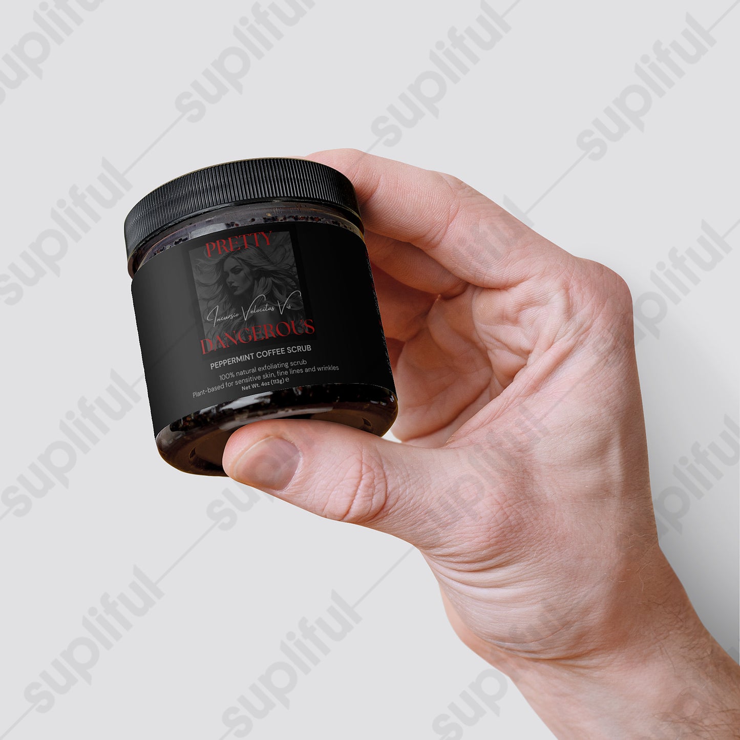 Peppermint Coffee Scrub