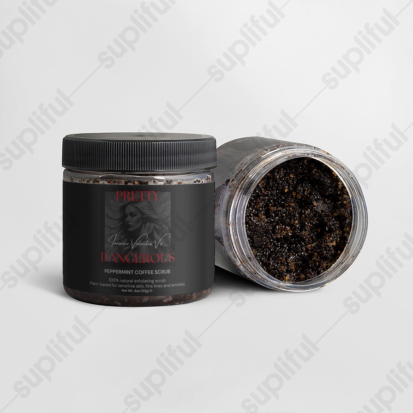 Peppermint Coffee Scrub