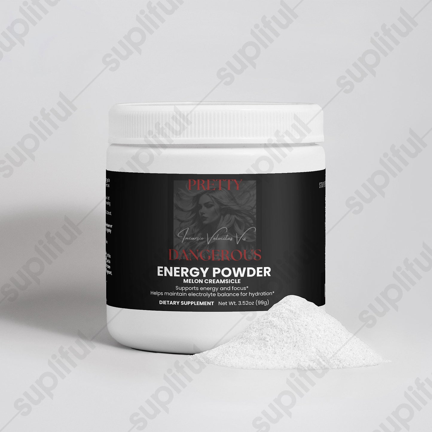 Pretty Dangerous: Energy Powder (Melon Creamsicle)