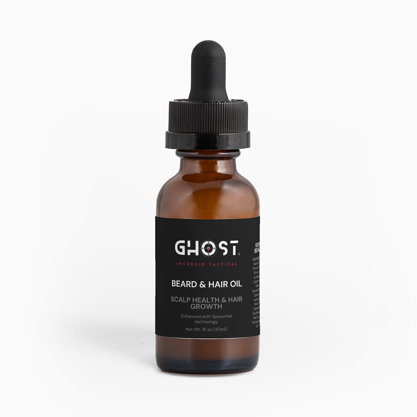 GHOST: Beard & Hair Oil for Scalp Health and Hair Growth