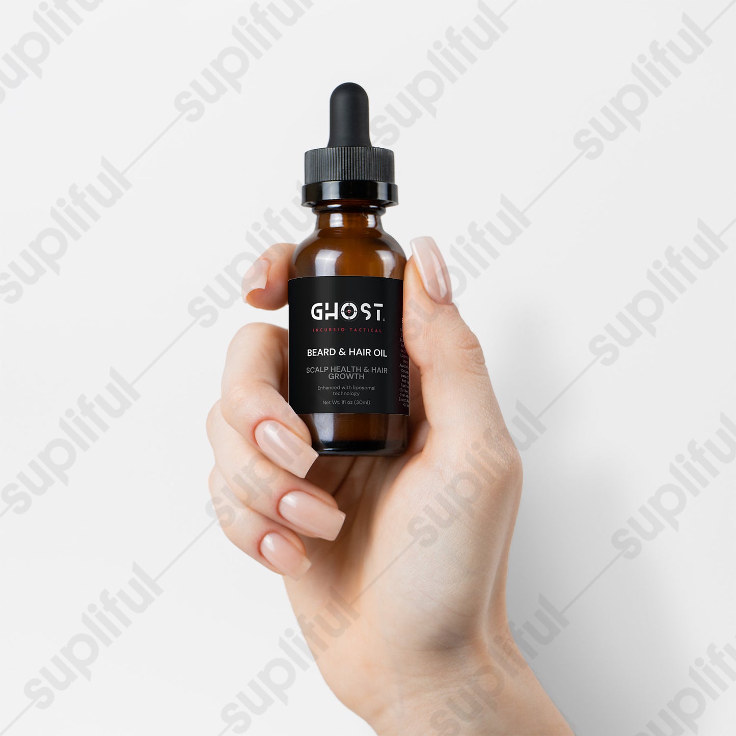 GHOST: Beard & Hair Oil for Scalp Health and Hair Growth