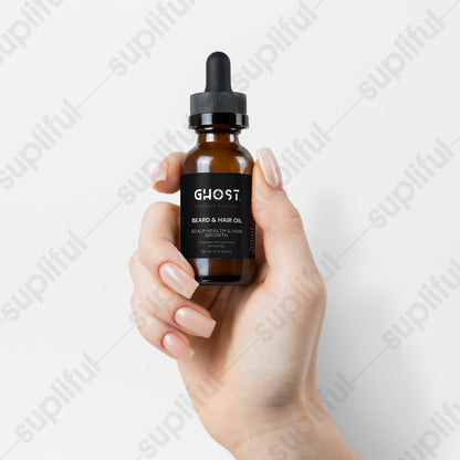 GHOST: Beard & Hair Oil for Scalp Health and Hair Growth