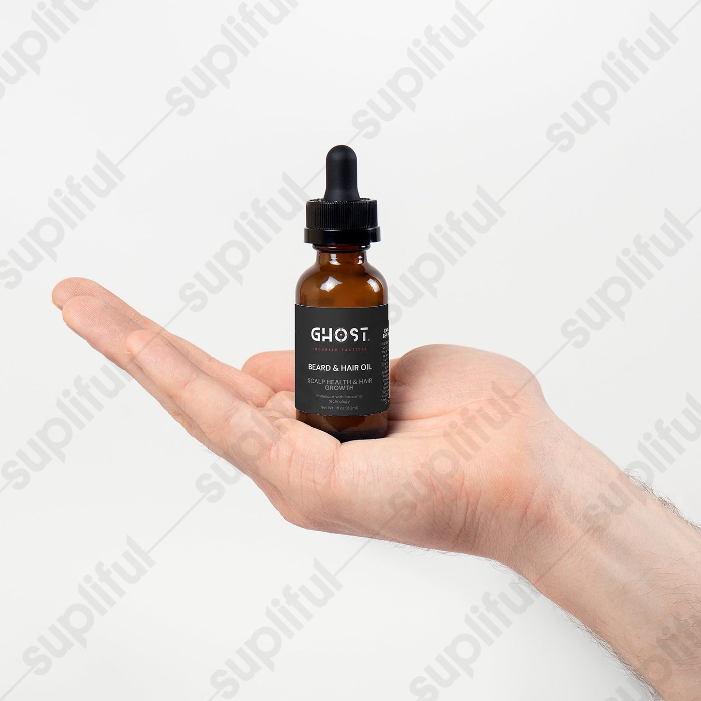 GHOST: Beard & Hair Oil for Scalp Health and Hair Growth