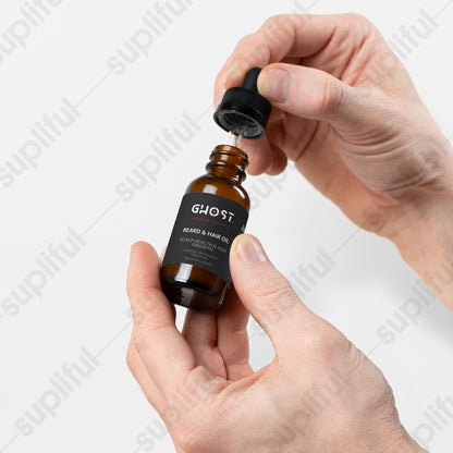 GHOST: Beard & Hair Oil for Scalp Health and Hair Growth