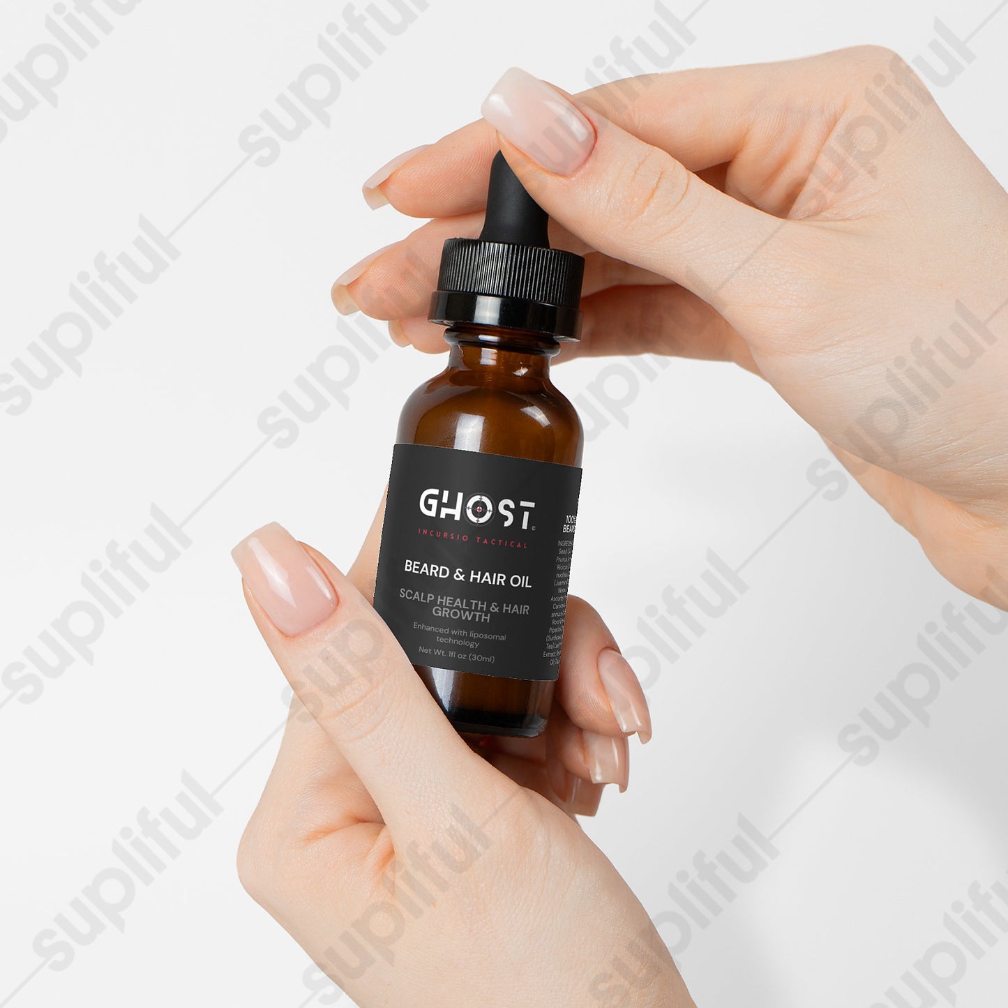 GHOST: Beard & Hair Oil for Scalp Health and Hair Growth