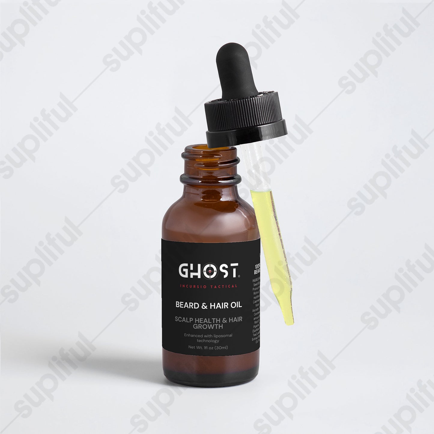 GHOST: Beard & Hair Oil for Scalp Health and Hair Growth