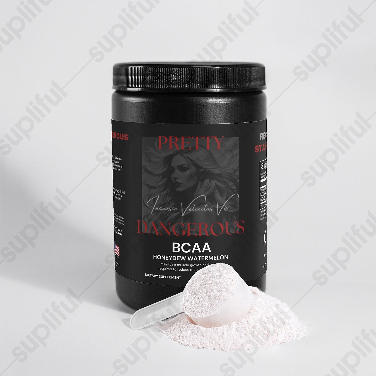 Pretty Dangerous: BCAA Post Workout Powder (Honeydew/Watermelon)