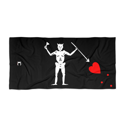 Blackbeard Beach Towel