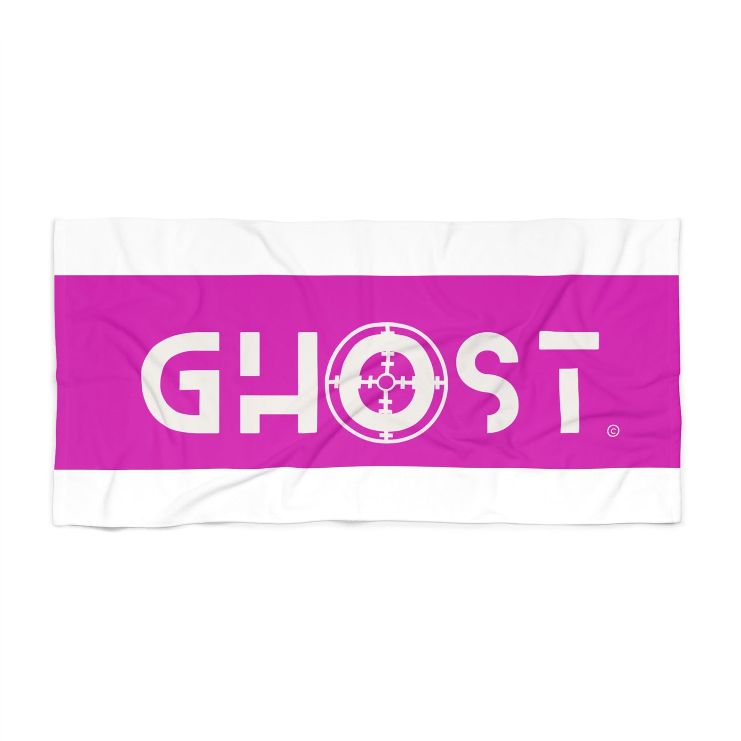 Phantom Tide Beach Towel (Pink)
