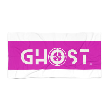 Phantom Tide Beach Towel (Pink)