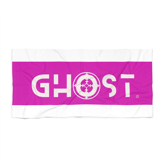 Phantom Tide Beach Towel (Pink)